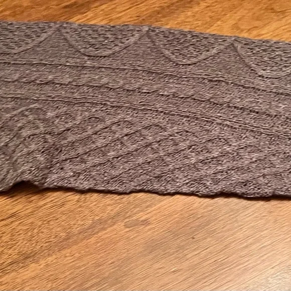 E&M Colorblock Knit Sweater - Cream, Gray & Rust - Picture 5 of 8